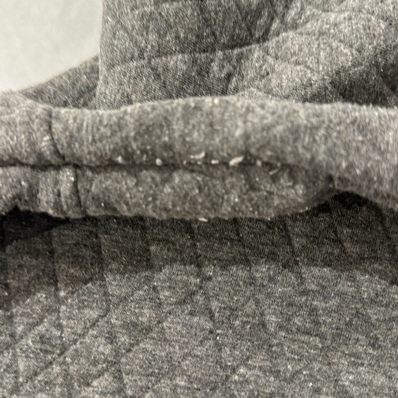 Indiana Hoosiers Women's XL Gray/Red Quarter-Snap Pullover Jacket - Picture 10 of 15